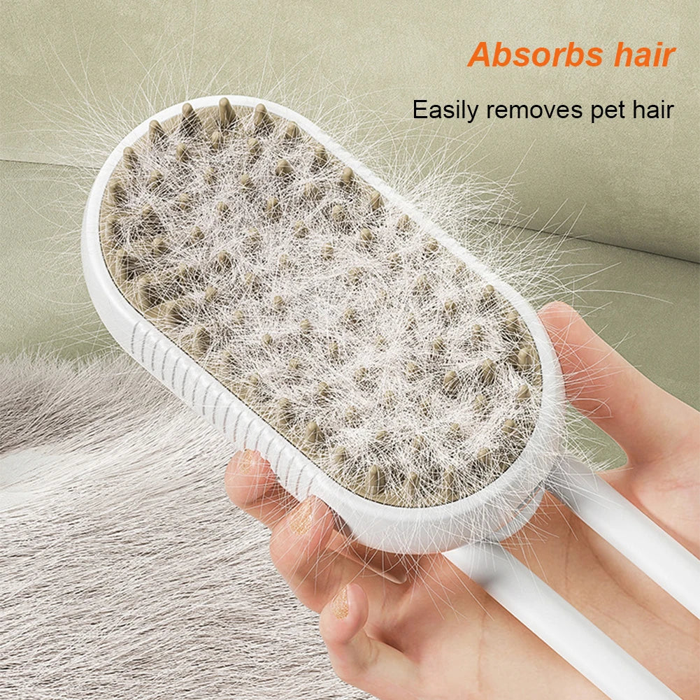 Multi-Purpose Pet Steam Brush