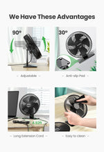 Ultra Quiet Desk Fan