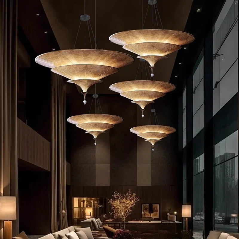 Asian Hanging Teahouse Lamp