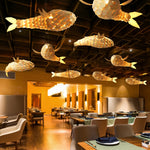 Fish-Shaped Chandelier