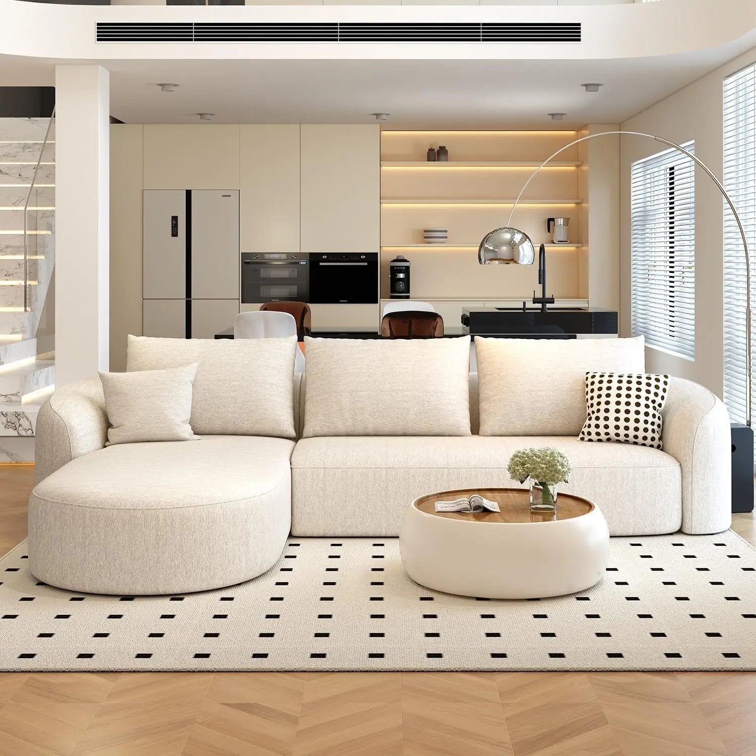 Premium Chenille Fabric Sofa