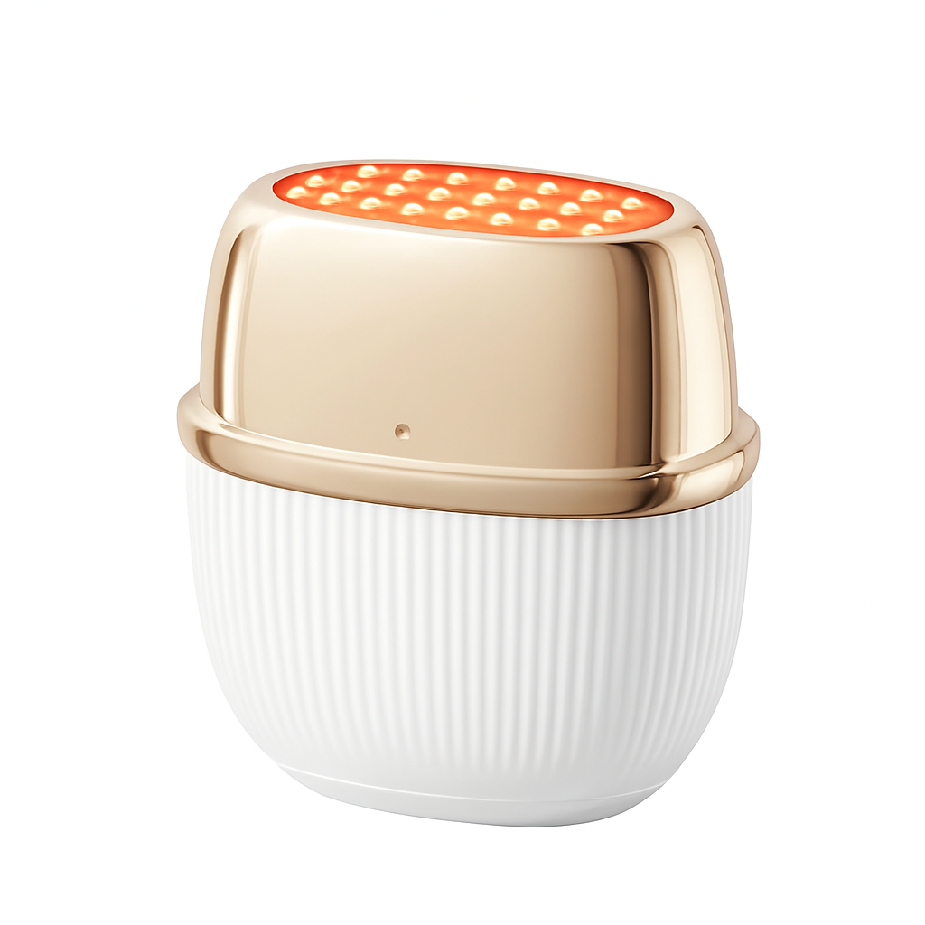 RF Beauty Device with EMS Lifting, LED Light and Anti-Aging Support