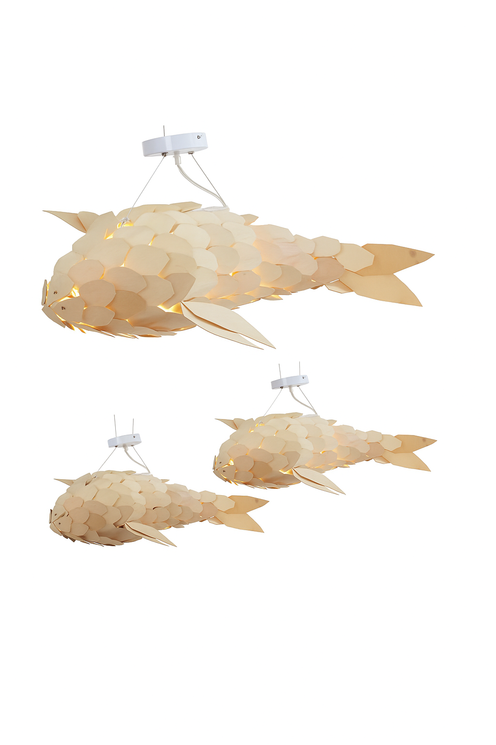 Fish-Shaped Chandelier